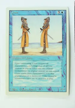 MTG Clone Unlimited Edition White Border Creature EN - Image 1