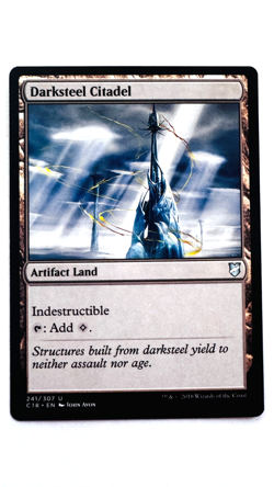 Darksteel Citadel -Commander 2018 - C18 - #241 - MTG Magic The Gathering NM - Image 1