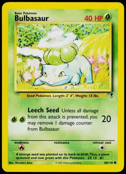 Bulbasaur 68/110 Legendary Collection - Pokemon LP (Common) - Image 1