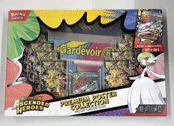 Pokemon TCG Mega Evolution Ascended Heroes Poster Collection Mega Gardevoir ex - Image 1