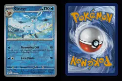 REVERSE HOLO GLACEON RARE 025/131 NM POKEMON - Image 3