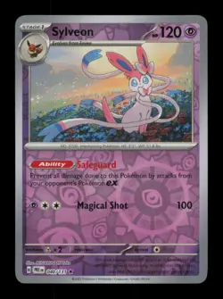 REVERSE HOLO SYLVEON RARE 040/131 NM POKEMON - Image 1