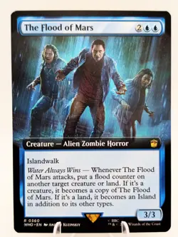 MTG The Flood of Mars (Extended Art) #360 Universes Beyond: Doctor Who NM - Image 1