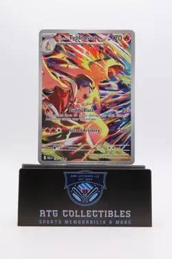 Ethan's Typhlosion 190/182 (Pokemon TCG) S&V Destined Rivals Illustration Rare - Image 1