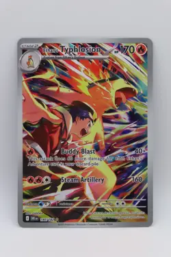 Ethan's Typhlosion 190/182 (Pokemon TCG) S&V Destined Rivals Illustration Rare - Image 2