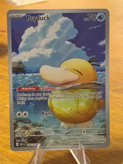 PSYDUCK 226/217 ILLUSTRATION RARE ASCENDED HEROES POKEMON HOLO NM - Image 1