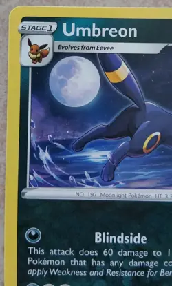 Pokemon Umbreon 009/015 McDonald's 2024 110 HP Stage 1 EN 2024 - Image 3
