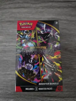 Pokemon TCG Mega-Evolution Pitch Black - Sealed Booster Bundle (6 pack) - Image 2