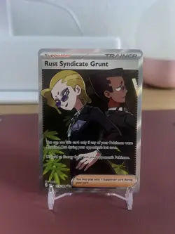 Rust Syndicate Grunt 112/084 Ultra Rare Full Art Pokemon TCG NM - Image 1