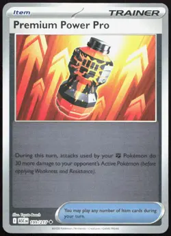 PREMIUM POWER PRO 199/217 UNCOMMON ASCENDED HEROES 2026 POKEMON REVERSE HOLO LP - Image 1
