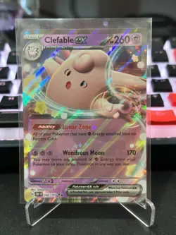 Pokemon TCG - Obsidian Flames - Clefable EX 082/197 - Holo - Image 1