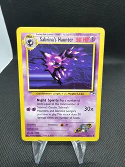 Sabrina's Haunter 58/132 Pokemon Gym Heroes Uncommon Unlimited Non-Holo 2000 - Image 1