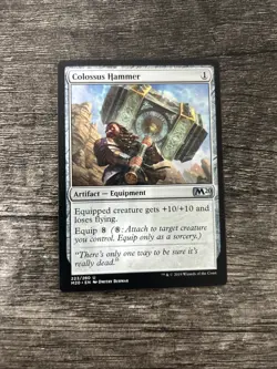 MTG 1x Colossus Hammer x1 LP Core Set 2020 - Image 1
