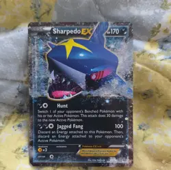 Nintendo Sharpedo EX 91/160 Holo Ultra Rare Primal Clash 2015 Eng 170HP - Image 1