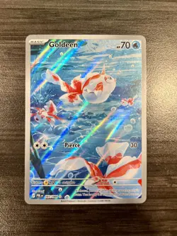 Pokemon TCG Goldeen Illustration Rare 087/084 Pitch Black IR Near Mint - Image 1