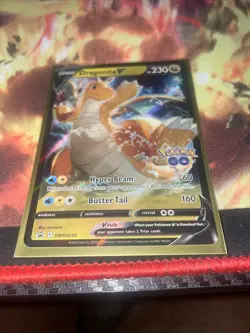 Pokemon TCG Dragonite V SWSH Black Star Promos SWSH235 Holo Promo - Image 1