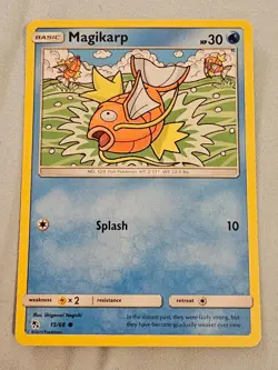 Magikarp 15/68 Common Pokemon TCG - Image 1
