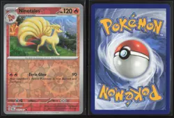 Ninetales 027/167 Common Twilight Masquerade Pokemon Reverse Holo Lightly Played - Image 3