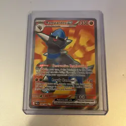 Pokemon TCG Pitch Black Rampardos EX 100/084 (Fresh) - Image 1