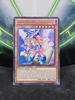 Yugioh Toon Dark Magician Girl LCYW-EN111 Rare 1st Edition NM - Image 1