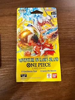 (HEAVY) 37.55g One Piece OP15 Adventure On Kami's Island Sleeved Booster Pack - Image 3