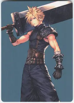 MAGIC MTG CLOUD, EX-SOLDIER ART CARD 50 ART SERIES: FINAL FANTASY - Image 1