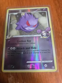 Gengar GL 40/111 Reverse Holo Uncommon Rising Rivals Pokemon Card - Image 1