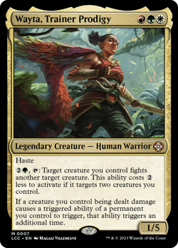 Wayta, Trainer Prodigy (Foil) - 7 - Commander: The Lost Caverns of Ixalan - Image 1
