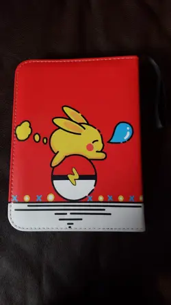 Trading Card Holder ⚡ Zipper Binder Book 400 Pockets ⭐PIKACHU⭐ - Image 2