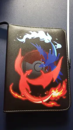 Trading Card Holder ⚡ Zipper Binder Book 400 Pockets 🔥CHARIZARD🔥 - Image 1