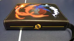 Trading Card Holder ⚡ Zipper Binder Book 400 Pockets 🔥CHARIZARD🔥 - Image 5