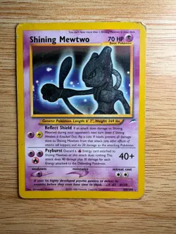 Shining Mewtwo #109/105 - Neo Destiny Pokemon Card - Image 1