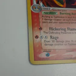 Typhlosion 034 Holo Pokemon Card 2006 NM Condition - Image 3