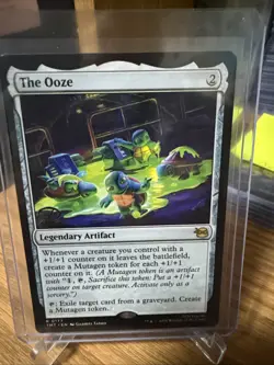 The Ooze 0177 - Rare - MTG: Teenage Mutant Ninja Turtles - Legendary Artifact - Image 1
