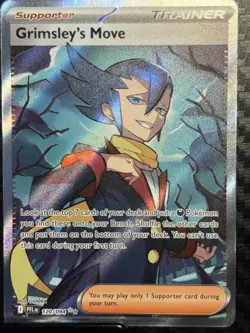 Grimsley's Move Holo Ultra Rare ME02: Phantasmal Flames 120/094 NM - Image 1