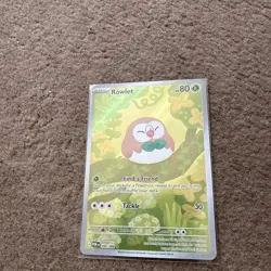 Rowlet 090/088 Illustration Rare - Perfect Order POR - Pokemon TCG NM/M - Image 1