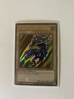 Yu-Gi-Oh! TCG Gaia the Fierce Knight Ultra Rare LOB-EN006 25th Anniversary NM - Image 1