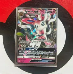 Pokemon Sylveon GX 92/145 Guardians Rising GX Holo Ultra Rare 200 HP - Image 1