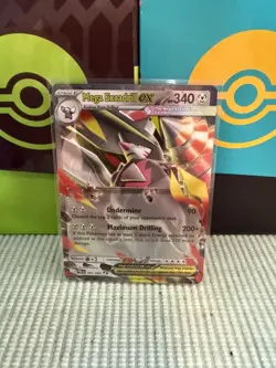 Mega Excadrill EX 065/084 (NM) Pokemon Mega Evolution Pitch Black - Image 1