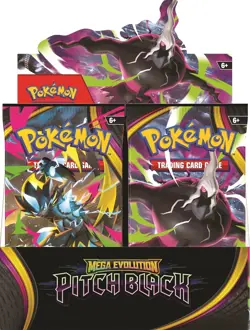 Pokemon Mega Evolution Pitch Black Booster Box Factory Sealed - Image 2