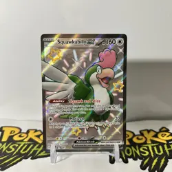 Pokemon TCG Squawkabilly EX 223/091 Paldean Fates Shiny Ultra Rare Holo - NM - Image 1