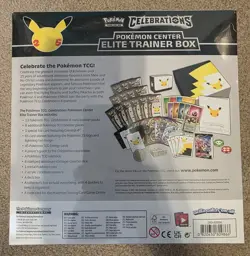 🔥 Pokemon Center Celebrations Elite Trainer Box ETB New Factory Sealed 🔥 - Image 2