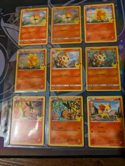 2021 McDonalds Pokemon 25th Anniversary Celebrations Holo/NH 50 Card Master Set - Image 3