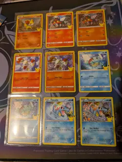 2021 McDonalds Pokemon 25th Anniversary Celebrations Holo/NH 50 Card Master Set - Image 4