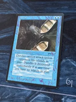 Dandan Arabian Nights NM Magic the Gathering MTG Vintage Blue - Image 2