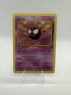 Gastly 33/62 Uncommon Fossil Pokemon Unlimited (MP) - Image 1