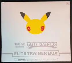 Pokemon Celebrations 25th Anniversary Elite Trainer Box - Factory-Sealed ETB - Image 1