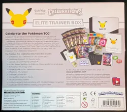 Pokemon Celebrations 25th Anniversary Elite Trainer Box - Factory-Sealed ETB - Image 2