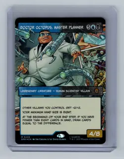 Magic the Gathering - Doctor Octopus, Master Plann (Borderless) (SPM) (FOIL) 228 - Image 1
