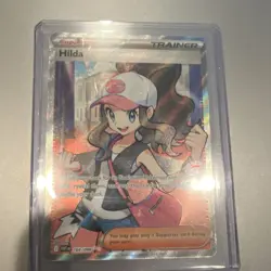 Pokemon TCG Hilda Trainer 164/086 SV: White Flare Holo Ultra Rare EN Yuu - Image 1